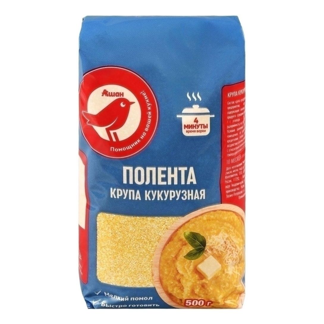 Крупа кукурузная АШАН Красная птица 500 г