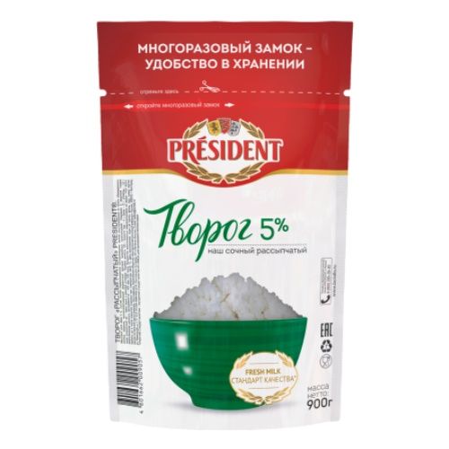 Творог Президент 900 г