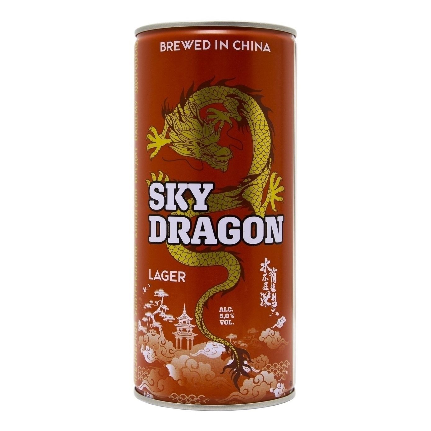 Пиво Sky Dragon светлое 1 л