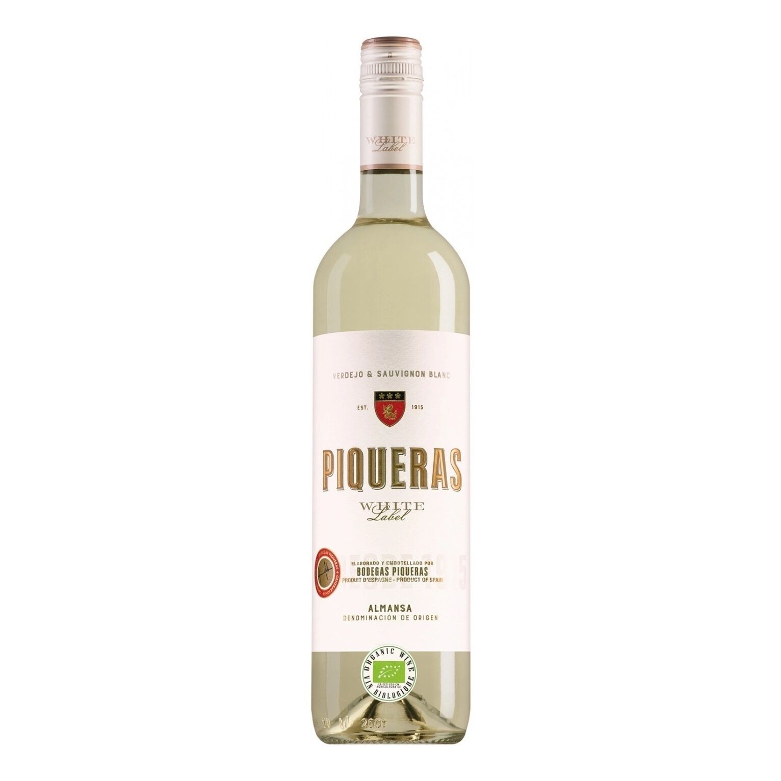 Белое сухое вино Bodegas Piqueras 0,75 л