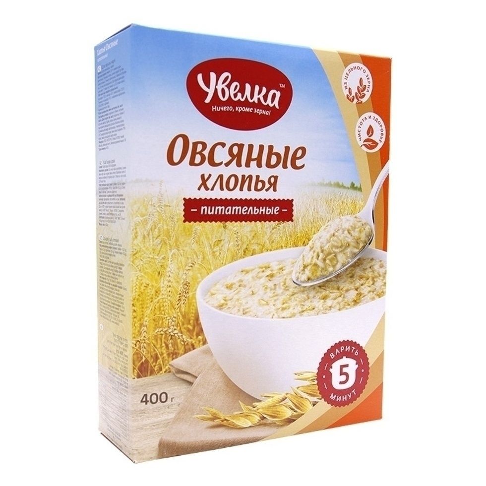 Хлопья Увелка 400 г