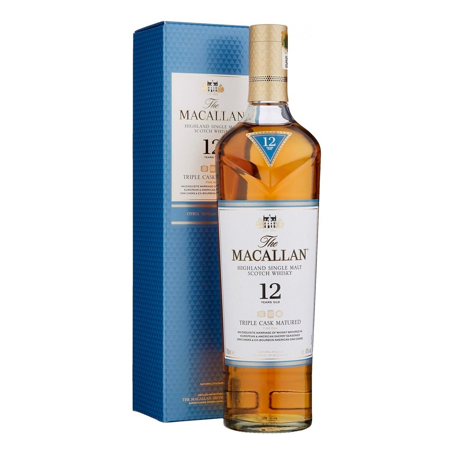 Виски Макаллан Triple Cask 12 лет 0,7 л