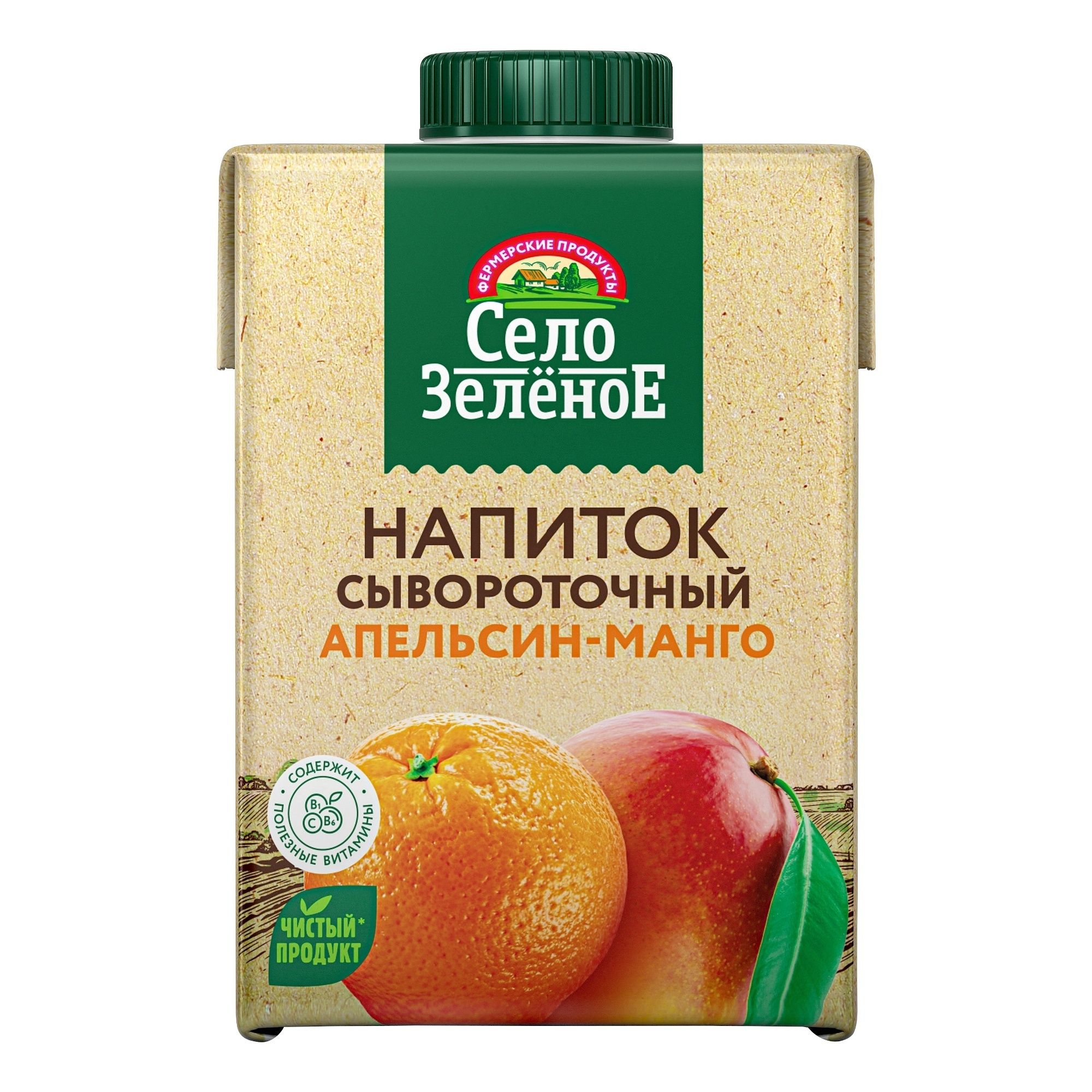 Сывороточный напиток Село Зеленое 500 мл