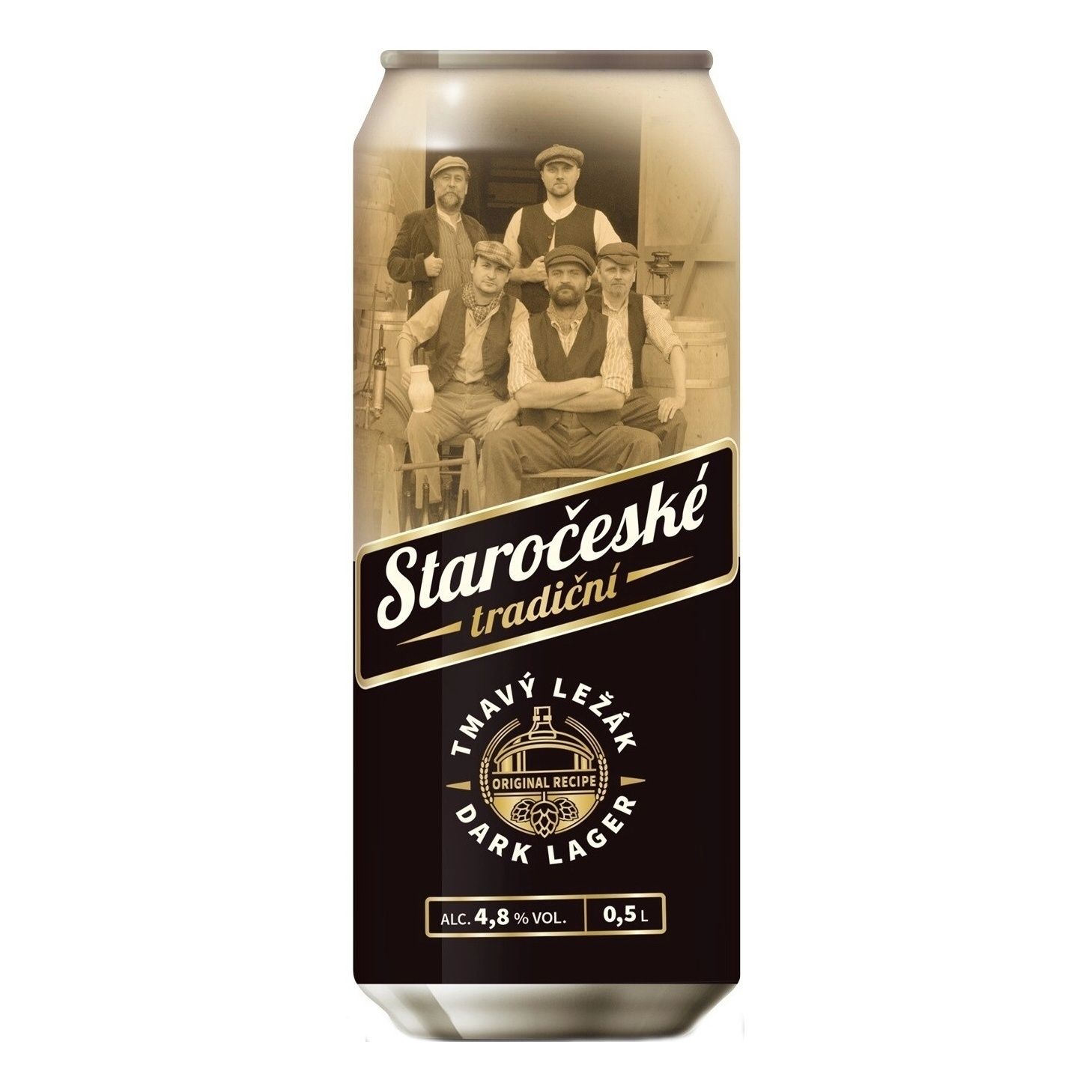Пиво Staroceske темное 0,5 л