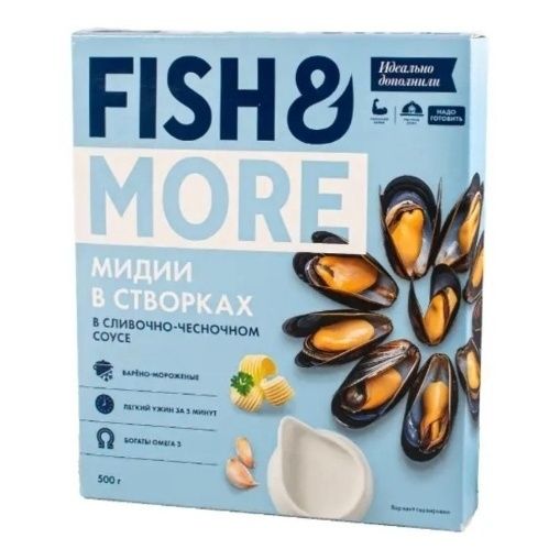 Мидию Fish & More 500 г