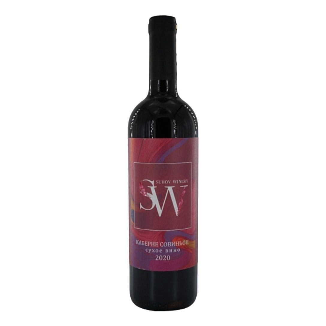 Сухое вино Suhov Winery Каберне Совиньон 0,75 л