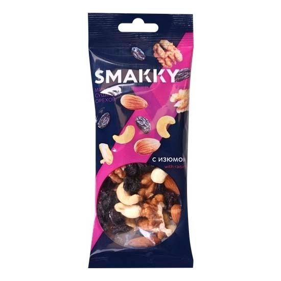 Фруктово-ореховая смесь Smakky 50 г