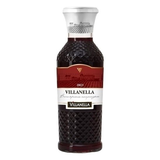 Красное полусладкое вино Villanella 1 л