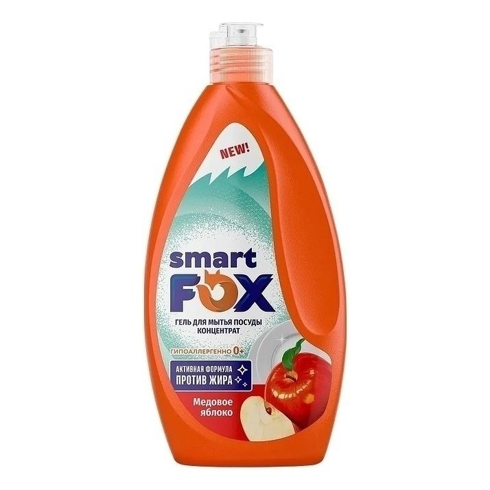 Средство для мытья посуды Smart Fox 400 мл