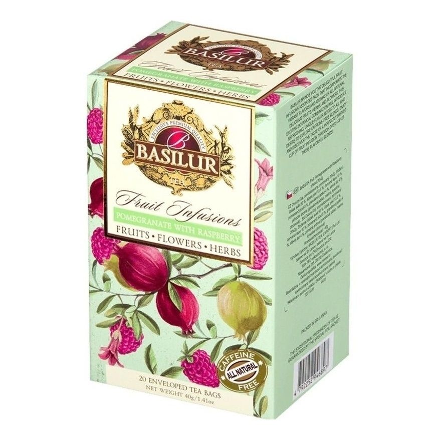 Травяной чай Basilur в пакетиках 40 г