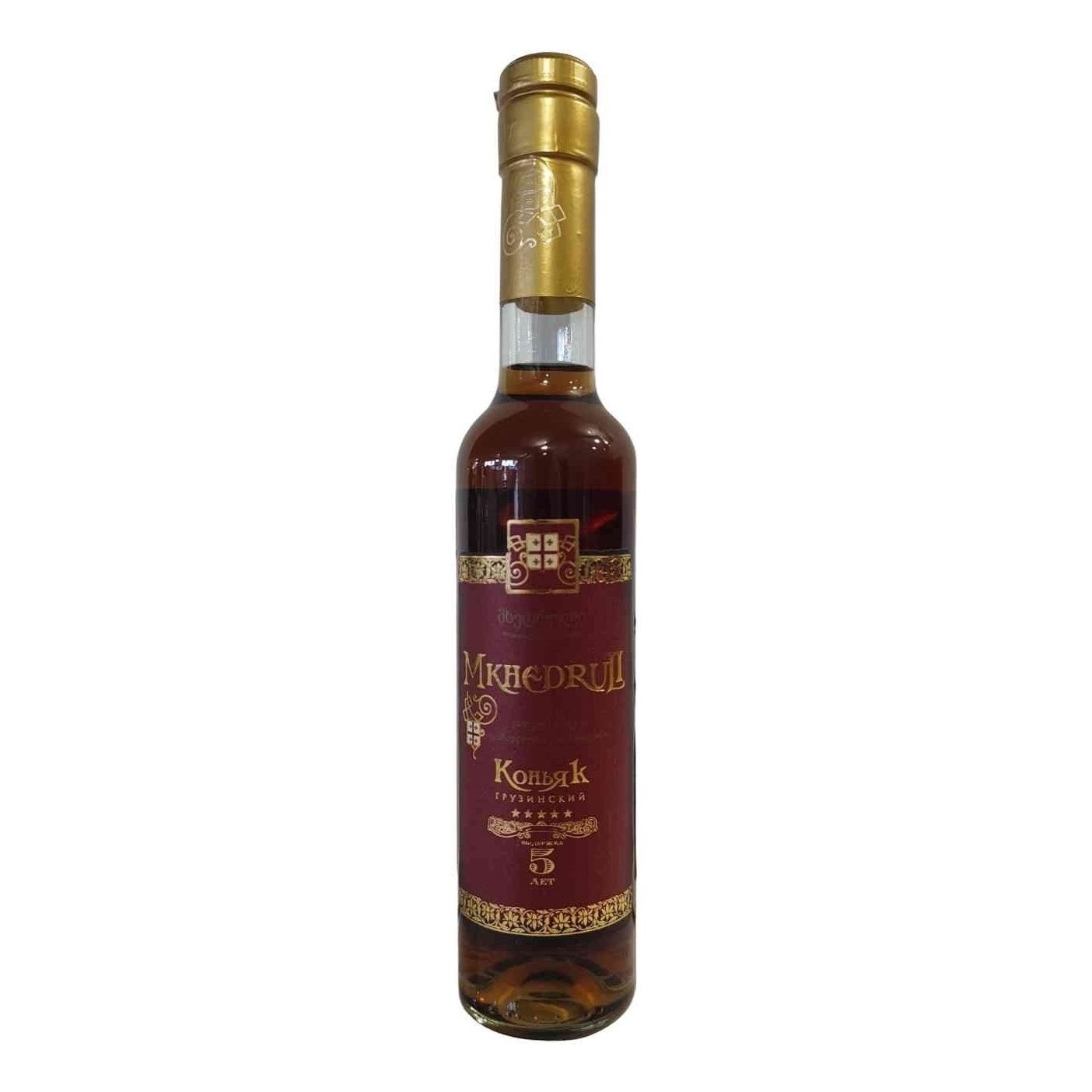 Коньяк Mkhedruli 5 лет 0,25 л