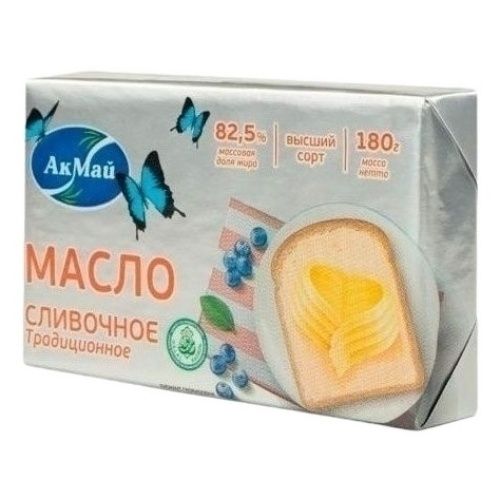 Сливочное масло АкМай 180 г