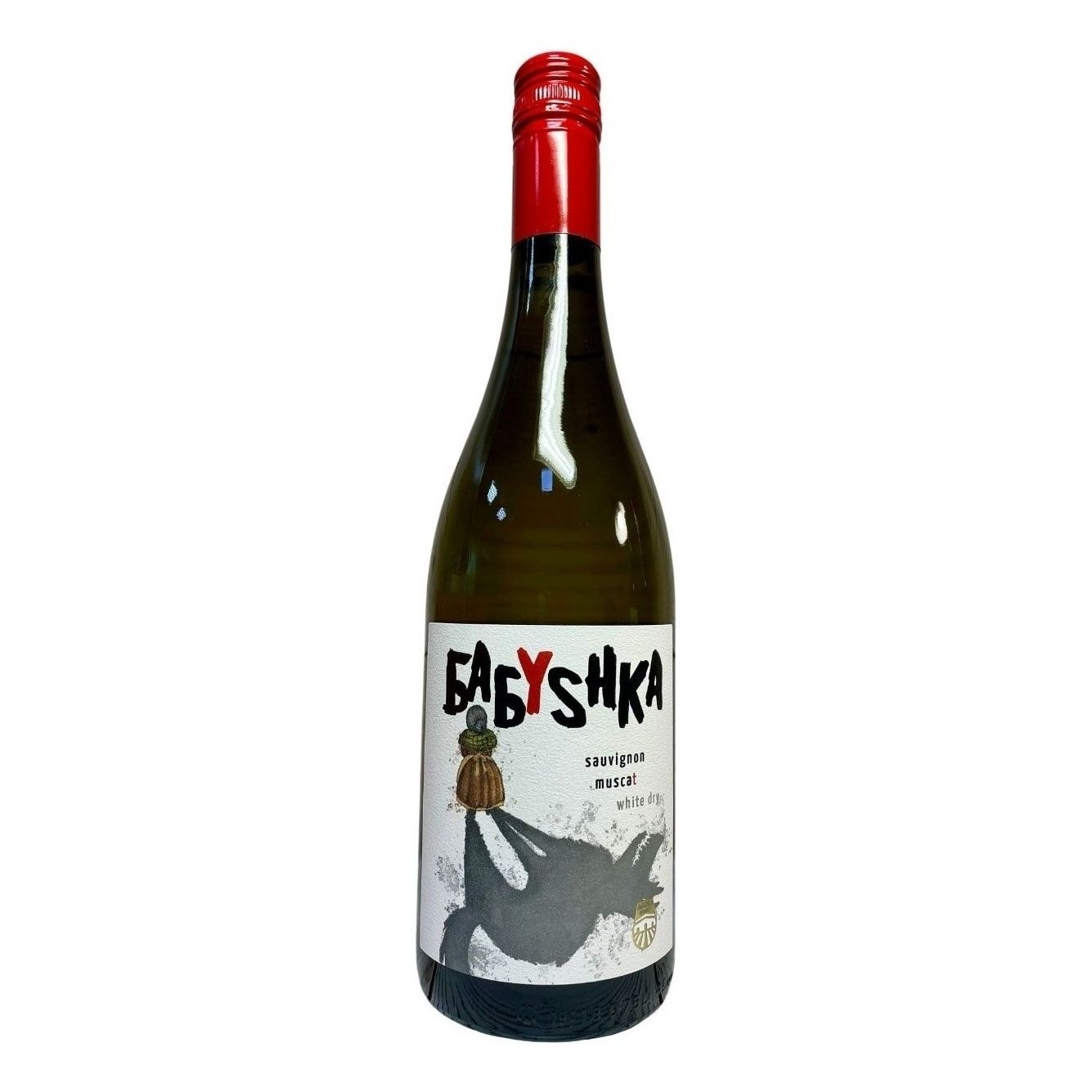 Белое сухое вино Агора 0,75 л