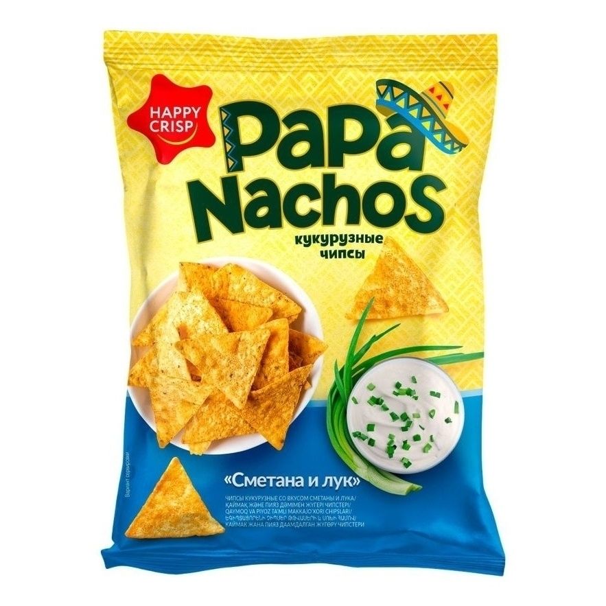 Чипсы Papa Nachos 75 г