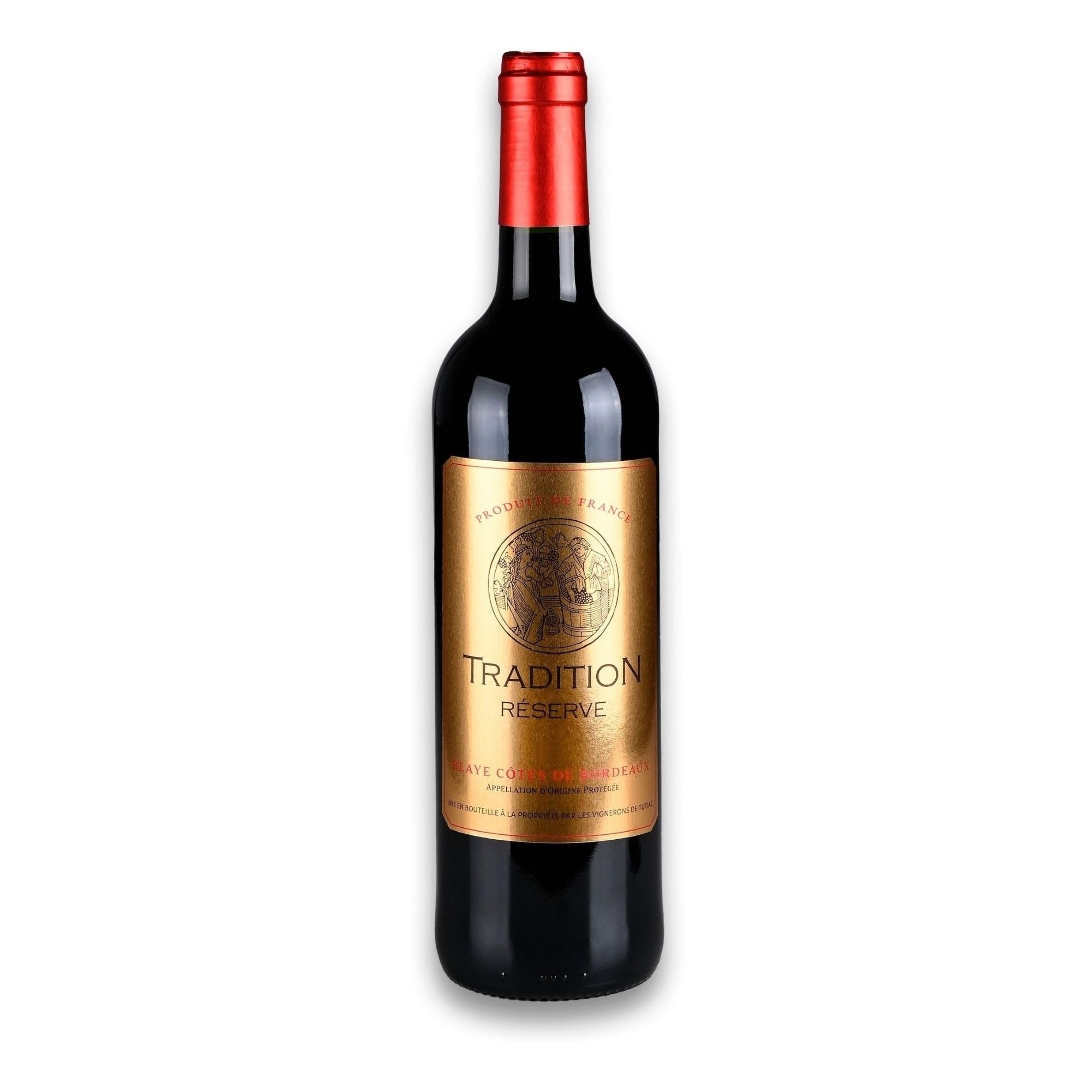 Красное сухое вино Blaye Cotes de Bordeaux 0,75 л