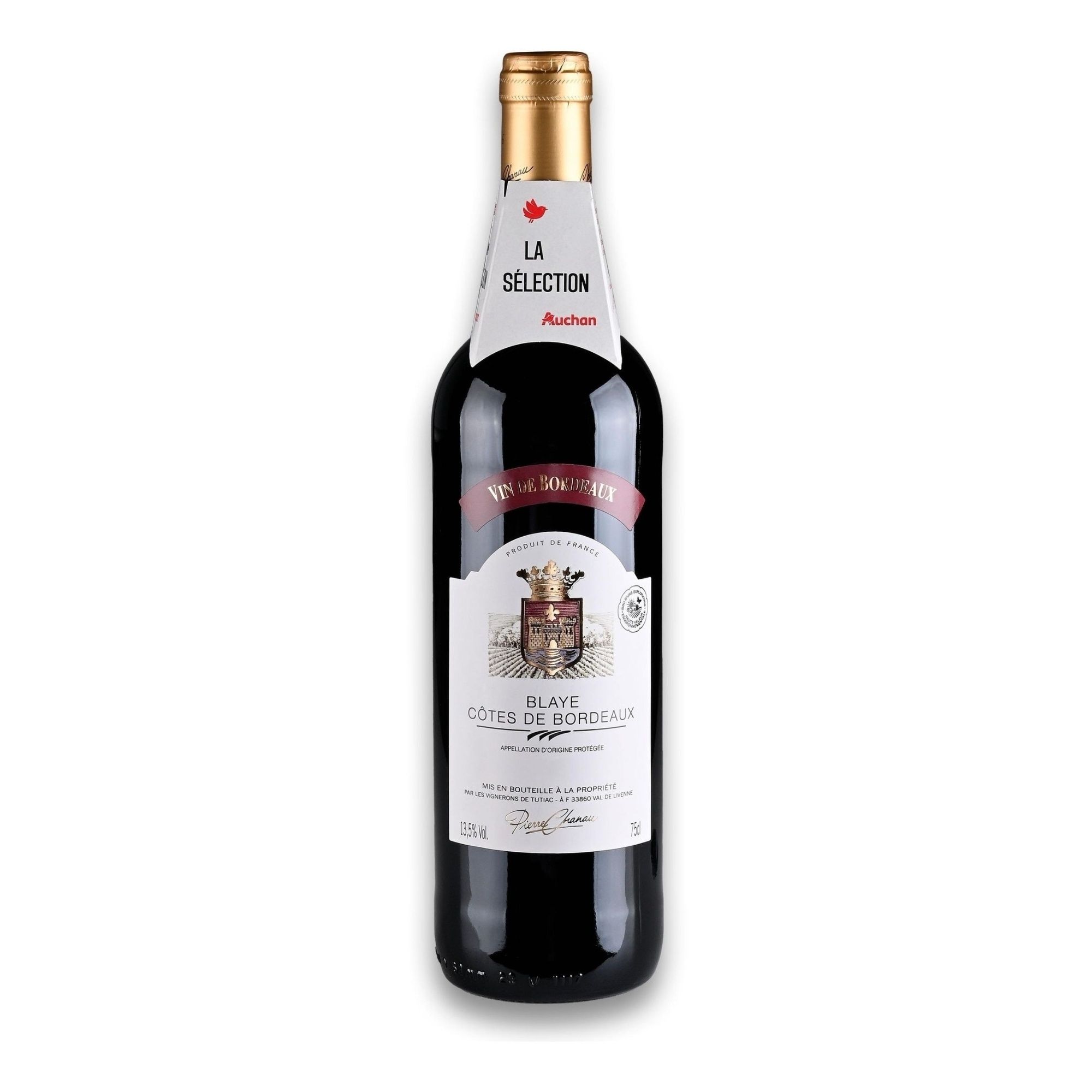 Красное сухое вино Pierre Chanau Бордо 0,75 л