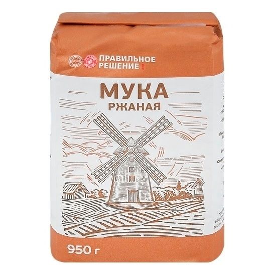Мука Правильное решение 950 г