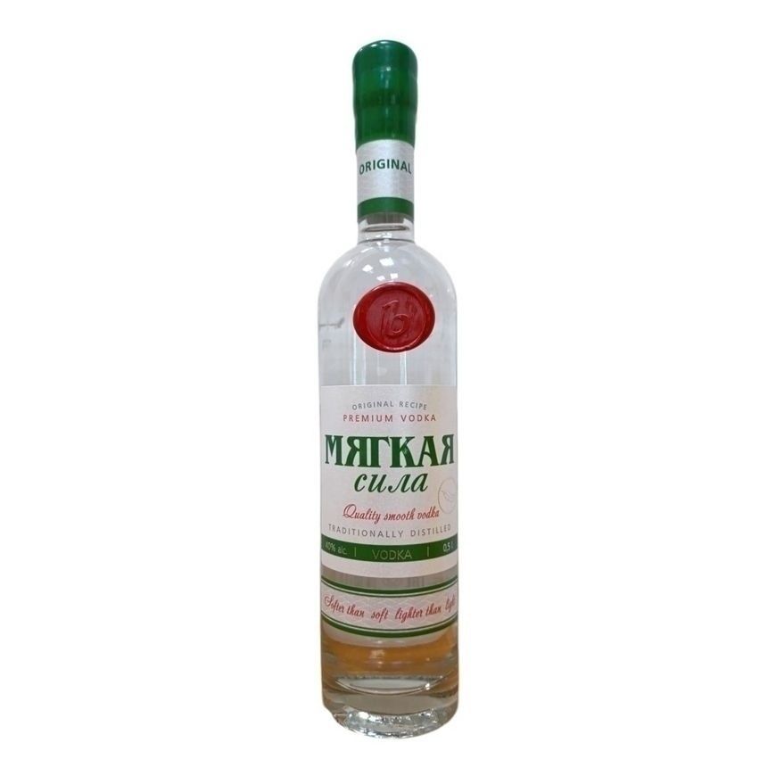 Водка Мягкая сила 0,5 л