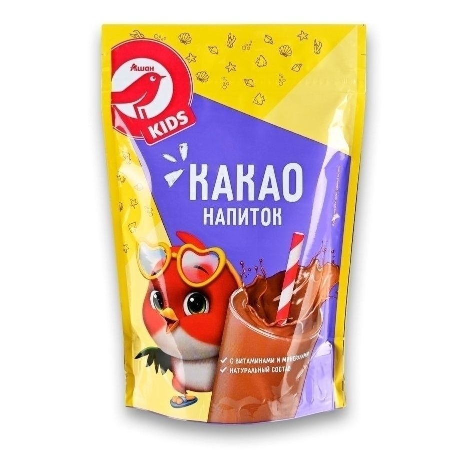 Какао-напиток АШАН Красная птица 200 г