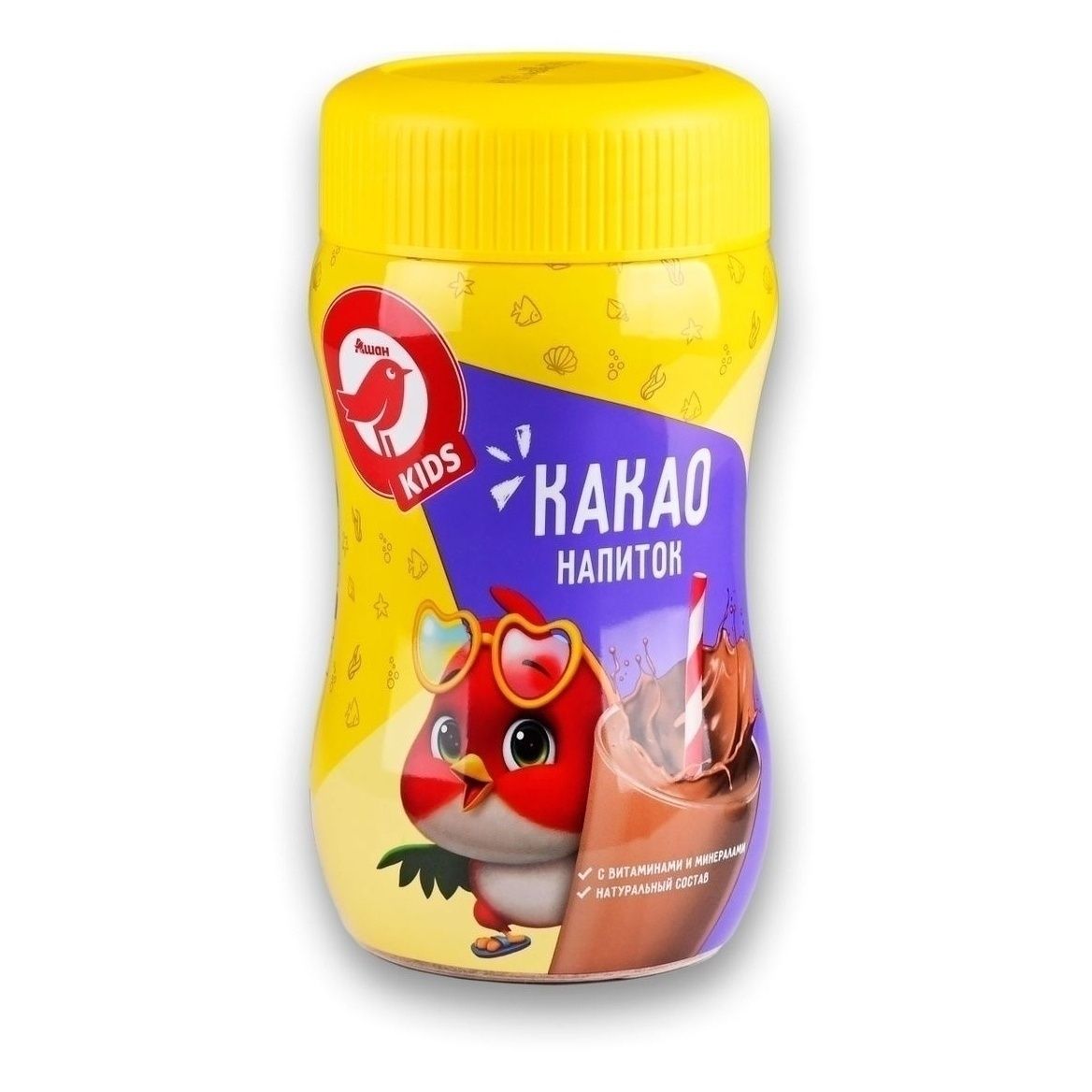 Какао-напиток АШАН Красная птица 300 г