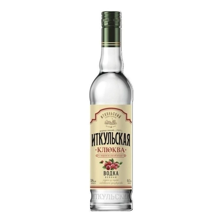 Водка Иткульская клюква 0,5 л