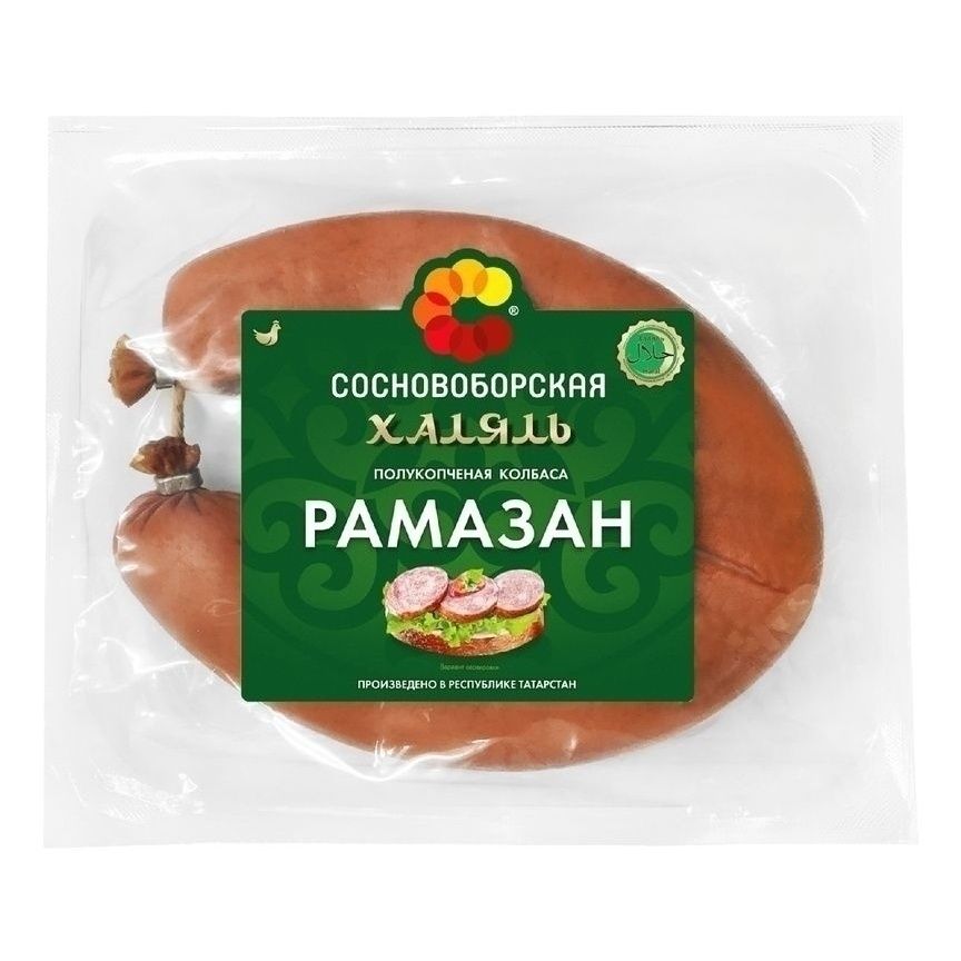 Колбаса полукопченая Сосновоборская 400 г