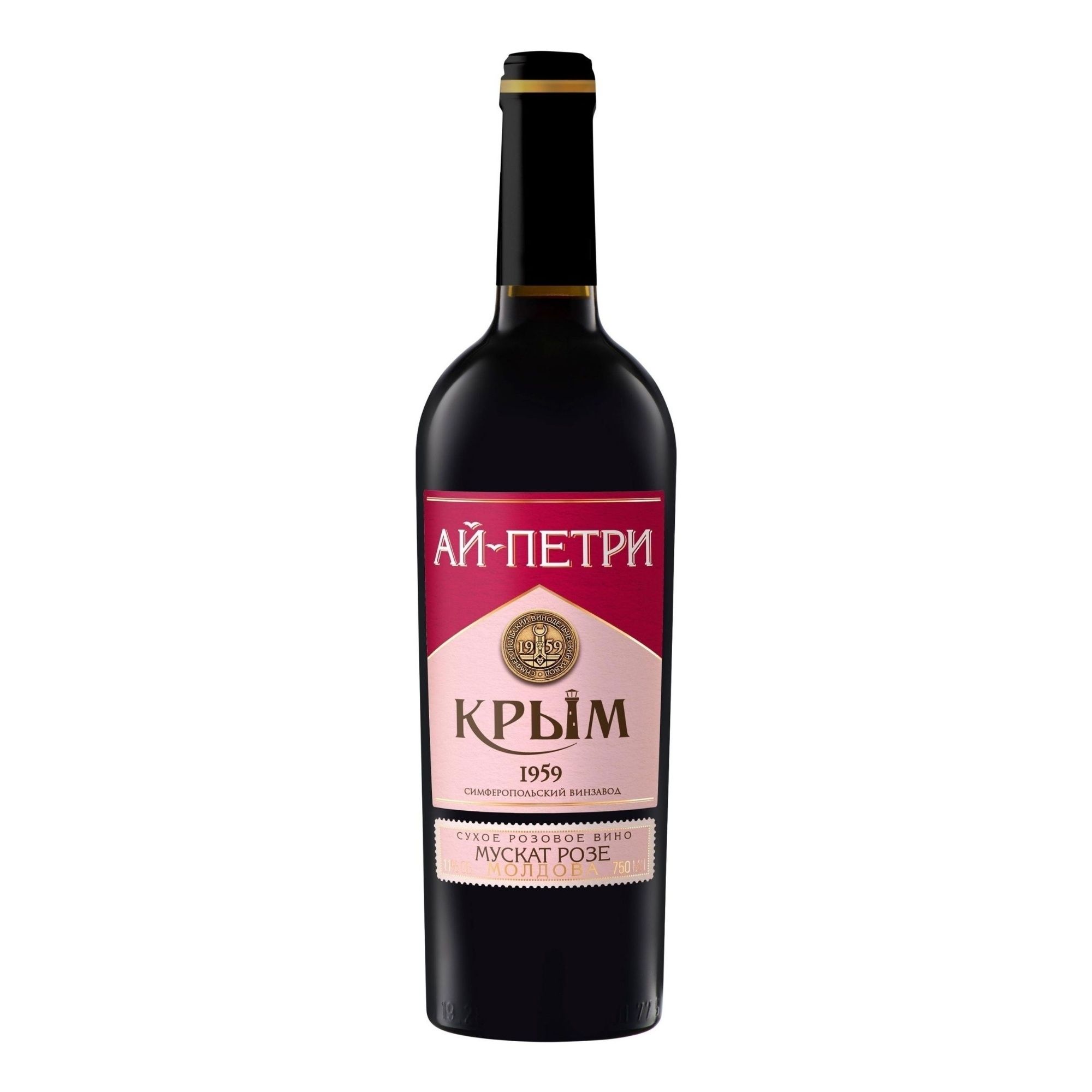 Розовое сухое вино Ай-Петри 0,75 л