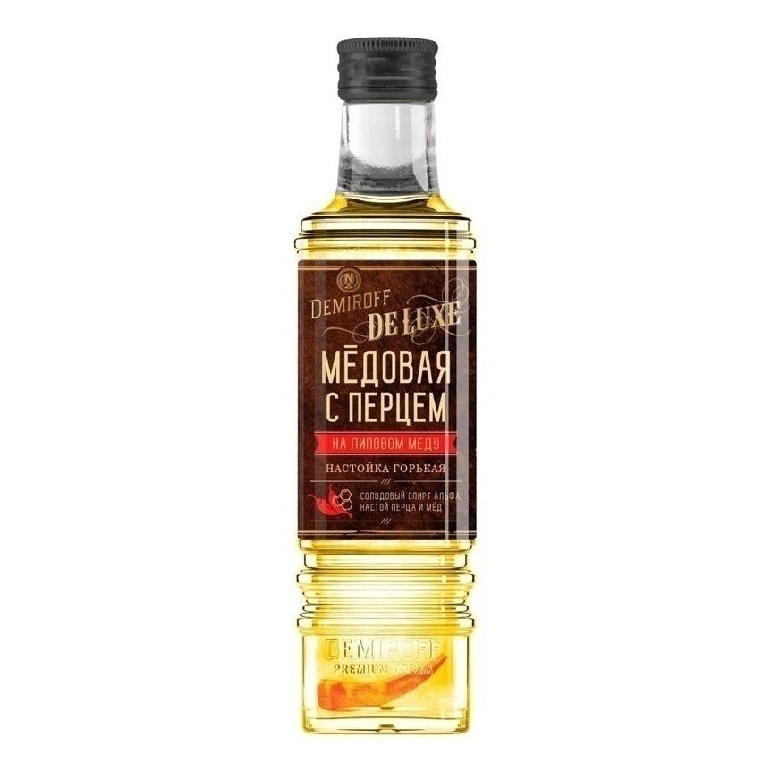 Настойка Demiroff мед 0,25 л