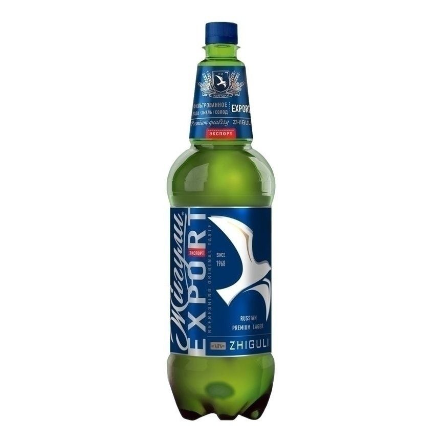 Пиво Жигули светлое 1,25 л