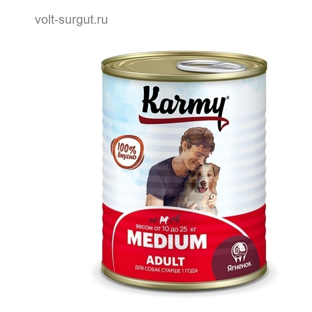 Влажный корм для собак Карми 340 г