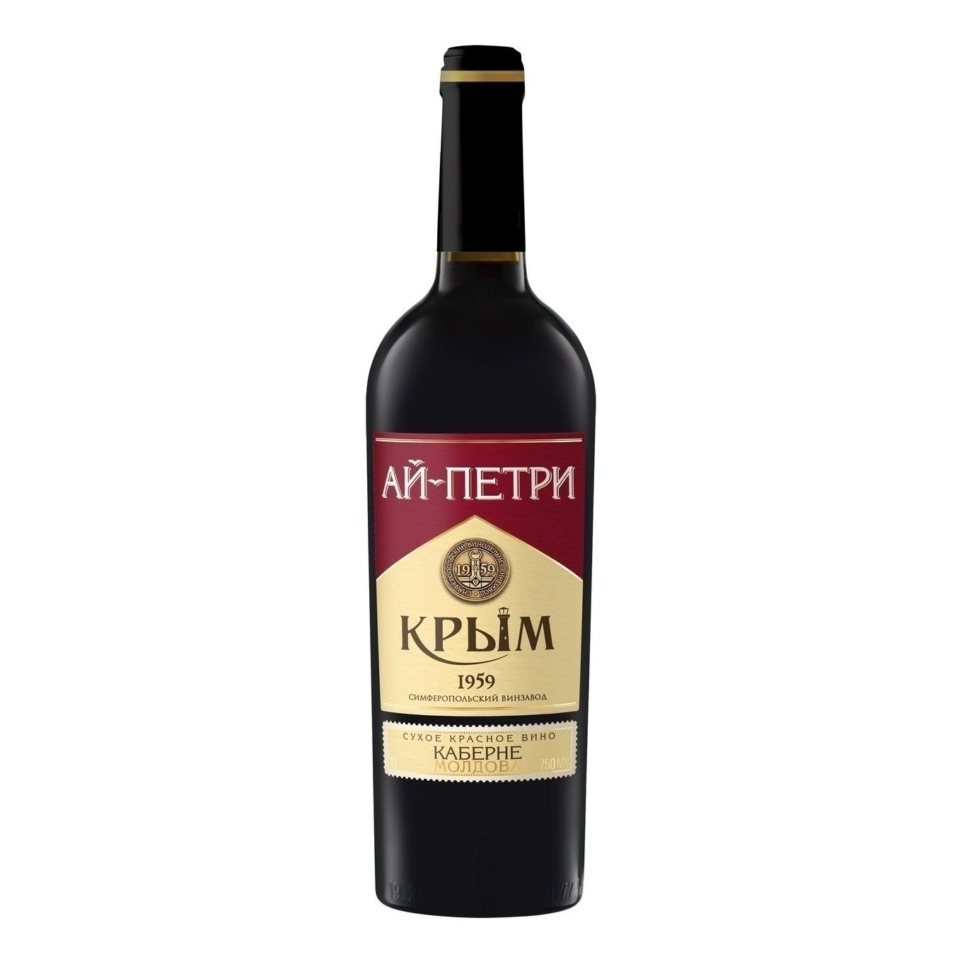 Красное сухое вино Ай-Петри Каберне 0,75 л