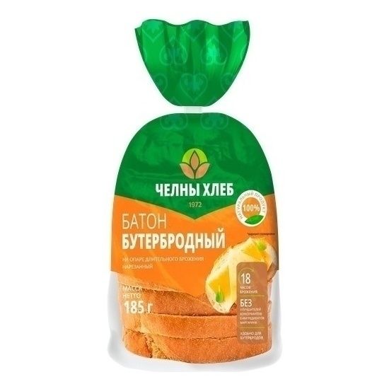 Батон Челны-Хлеб 185 г