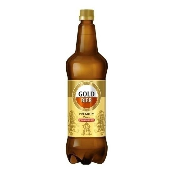 Пиво Gold светлое 1,2 л