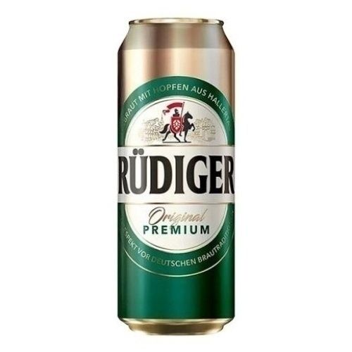 Пиво Rudiger светлое 0,45 л