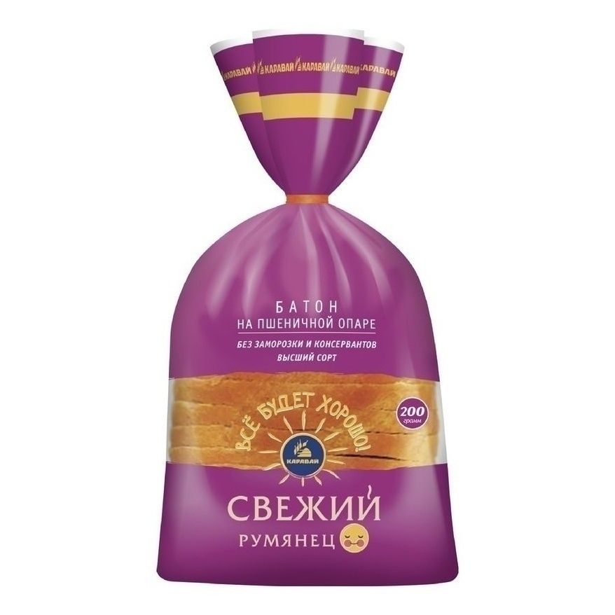 Батон Каравай 200 г