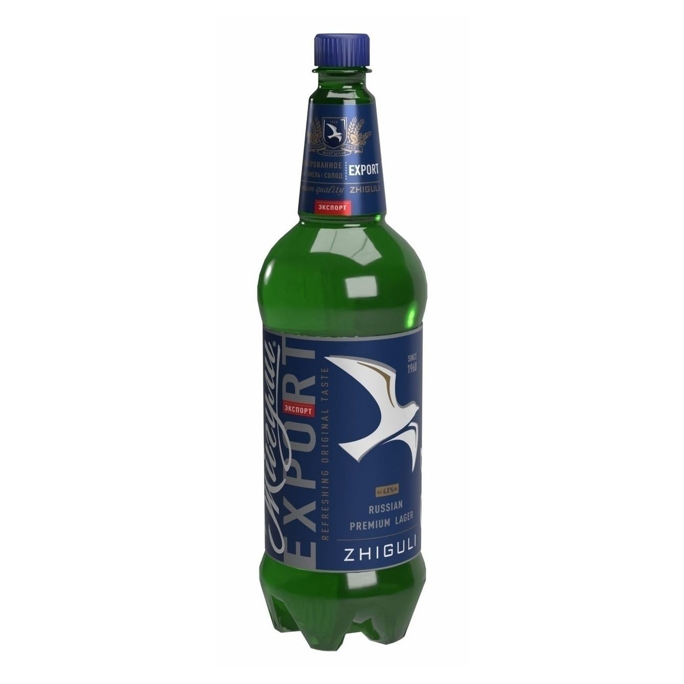 Пиво Жигули светлое 1,25 л