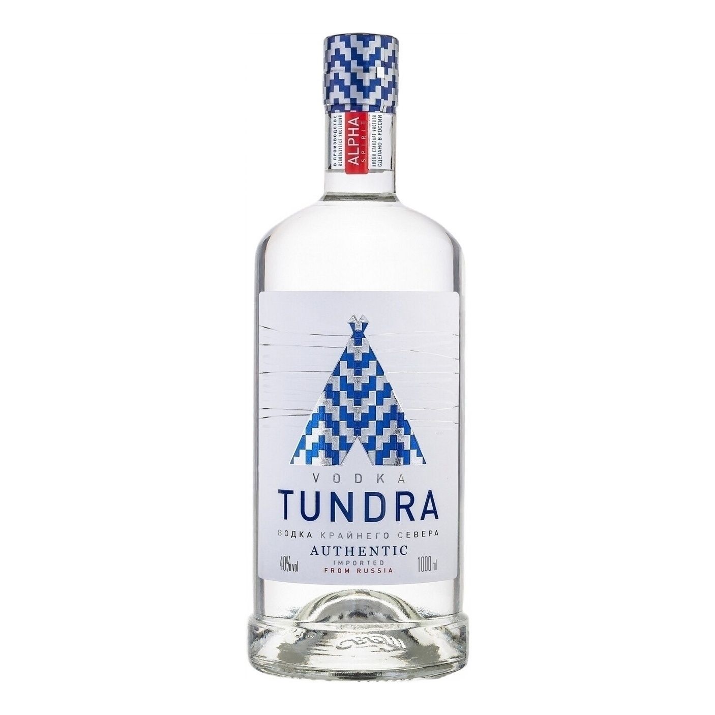 Водка Тундра 1 л