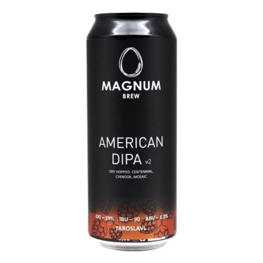 Пиво Magnum нефильтрованное 0,45 л
