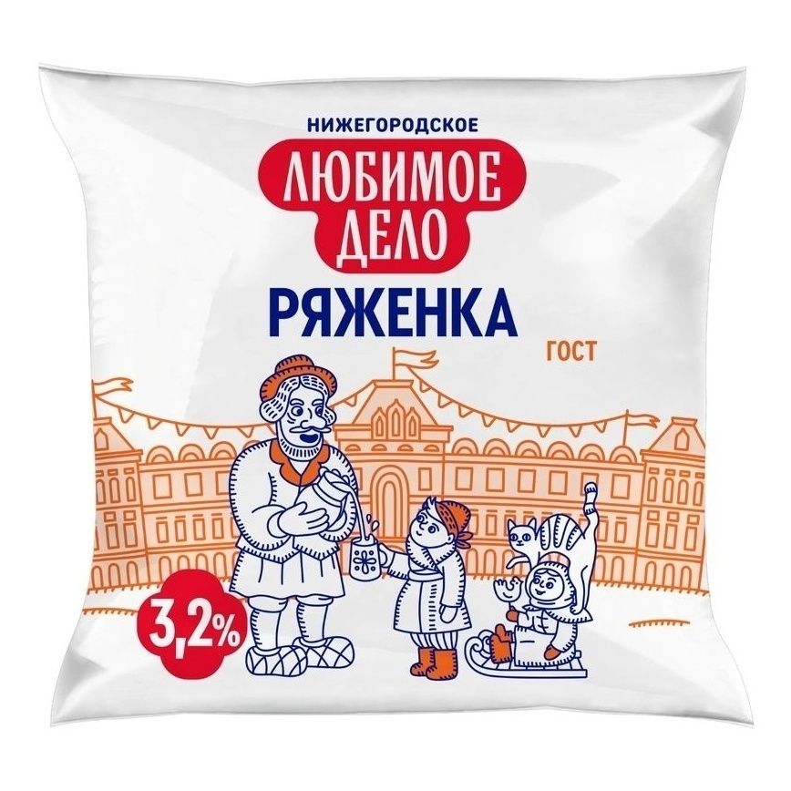Ряженка Любимое дело 450 мл
