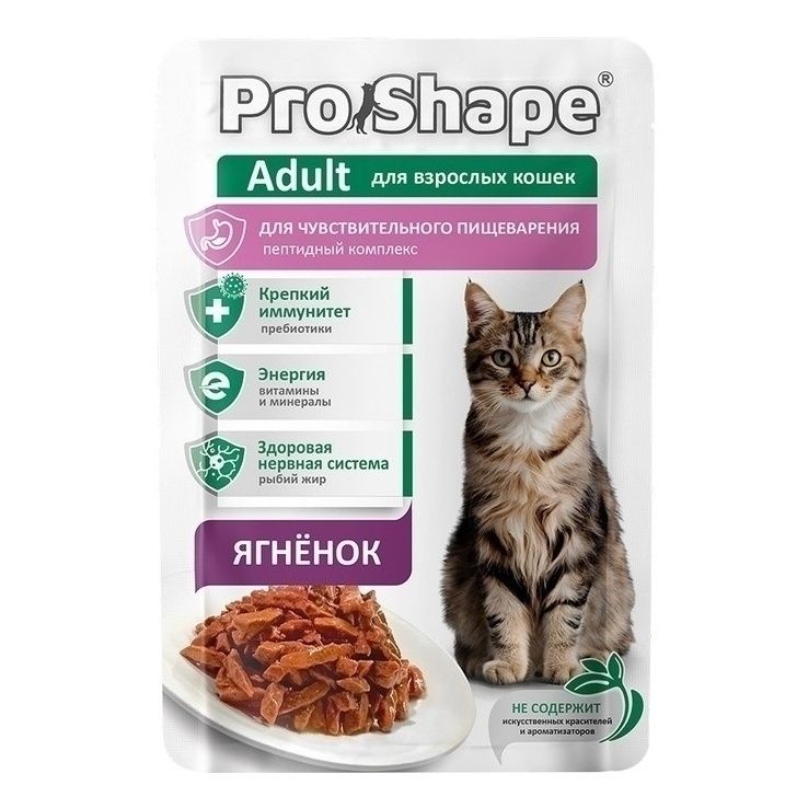 Влажный корм для кошек ProShape 75 г