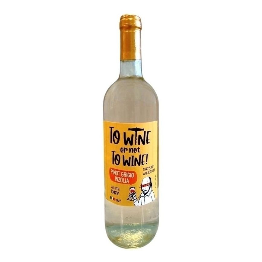 Сухое вино Wine or not to wine! Пино Гриджио 0,75 л