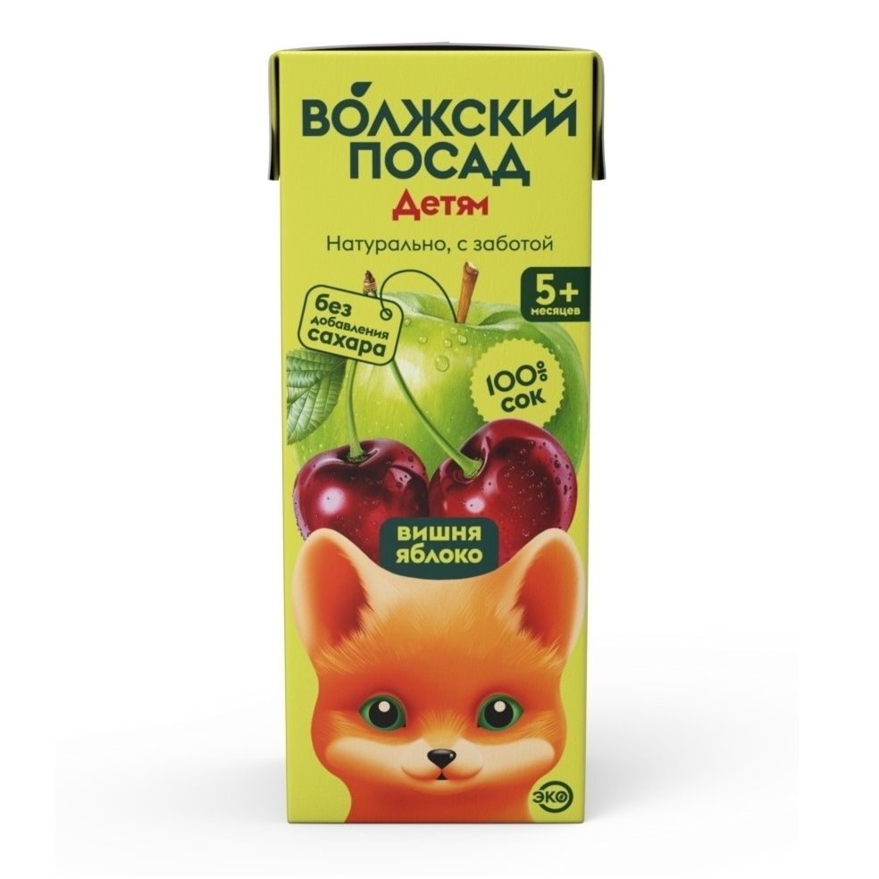 Сок Волжский посад 0,2 л