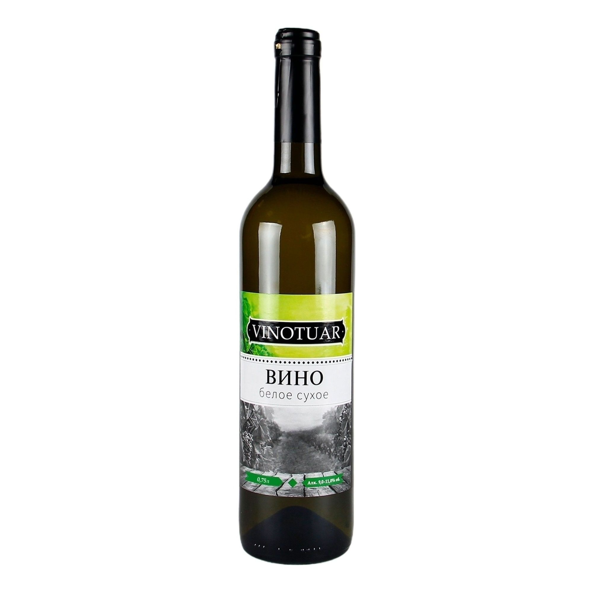 Белое сухое вино Vinotuar 0,75 л
