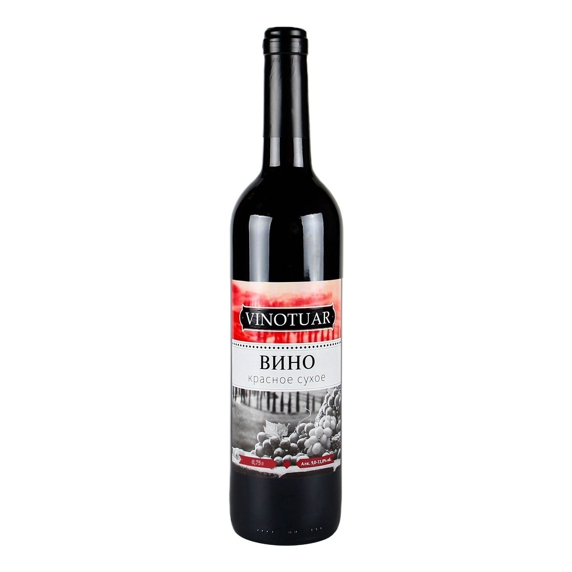 Красное сухое вино Vinotuar 0,75 л