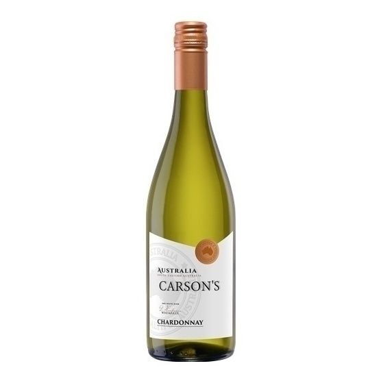 Белое сухое вино Carson's Шардоне 0,75 л