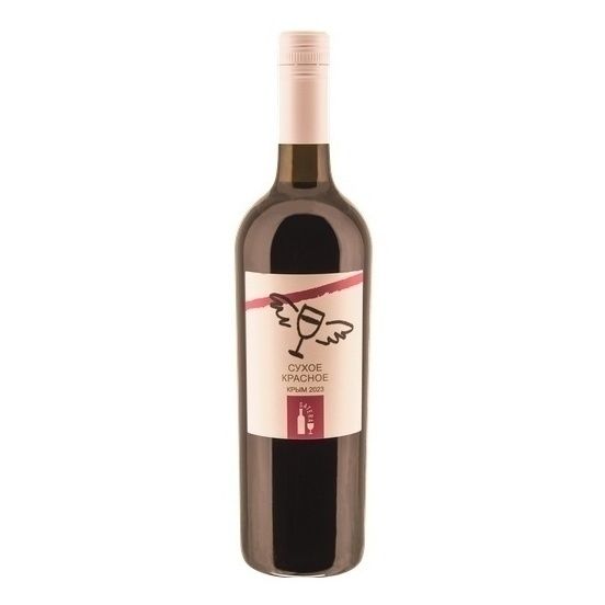 Красное сухое вино Сатера 0,75 л