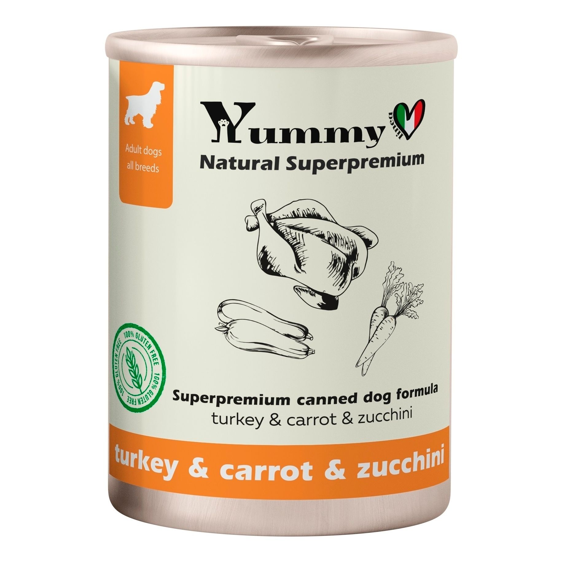 Влажный корм для собак Yummy Linea 340 г