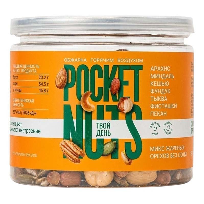 Ореховая смесь Pocketnuts 180 г