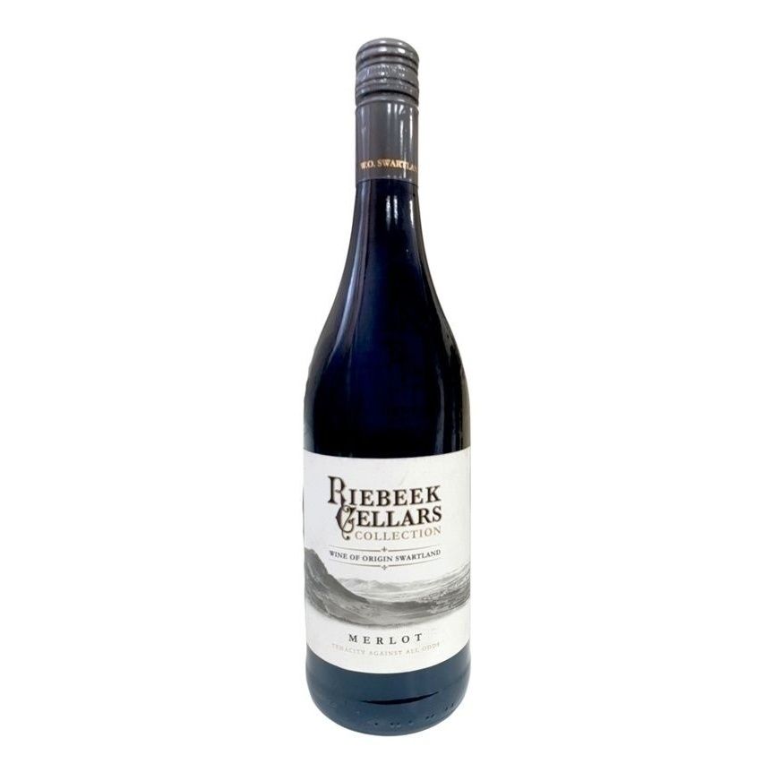 Красное сухое вино Riebeek Cellars Мерло 0,75 л