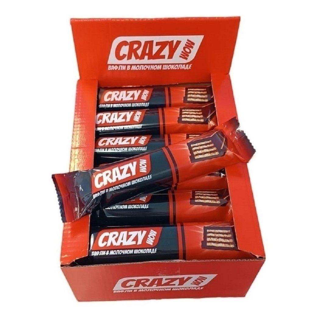 Вафли Crazywow 36 г